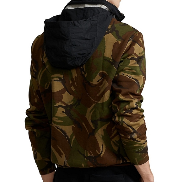 Polo Ralph Lauren Water-Repellent Hybrid Hoodie XXL 1/4 Zip - Picture 5 of 6